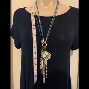 Betsy Johnson tribal necklace
